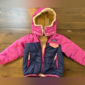 Patagonia Reversible Tribbles Hooded - Toddler Girls jacket 2T